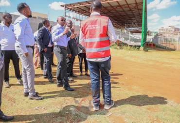 MOD AND KIAMBU COUNTY PARTNER TO UPGRADE THIKA STADIUM TO MODERN STANDARDS