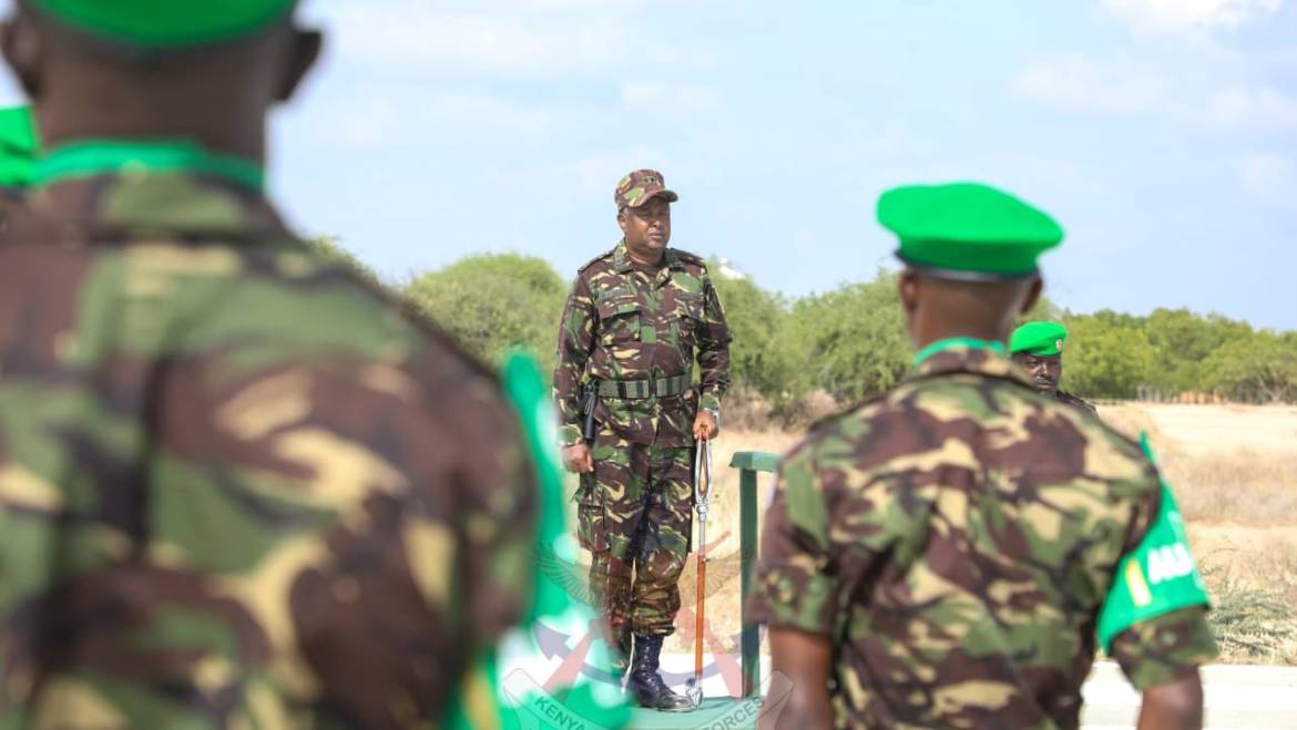 DEPUTY ARMY COMMANDER VISITS TROOPS