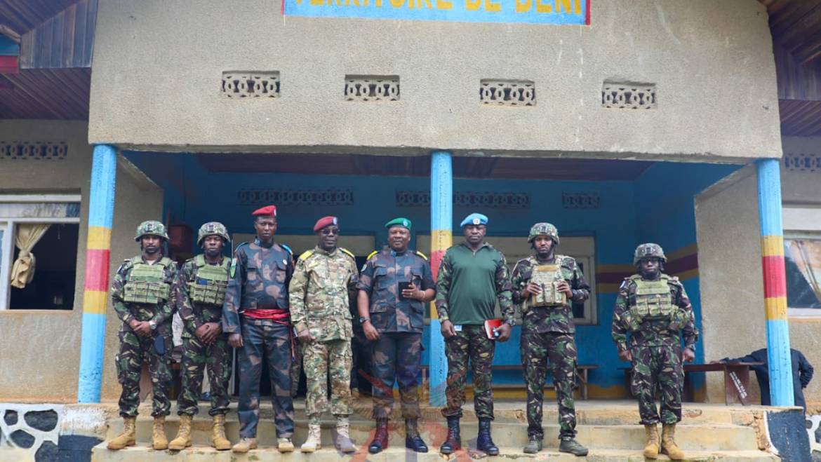 COMMANDER KENQRF STRENGTHENS TIES WITH CONGOLESE LEADERS IN OICHA