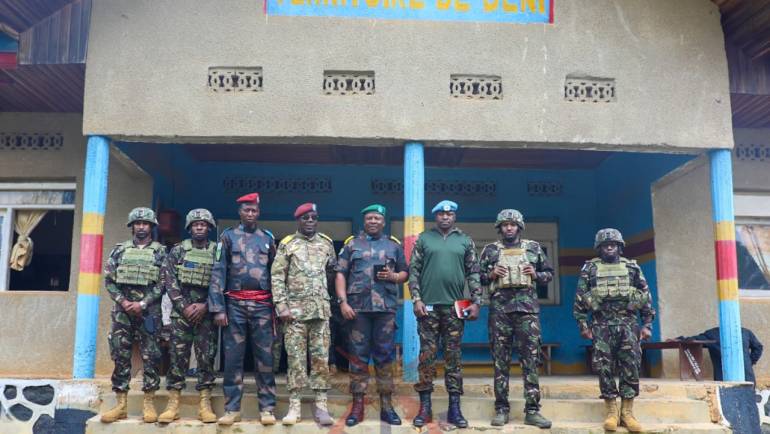 COMMANDER KENQRF STRENGTHENS TIES WITH CONGOLESE LEADERS IN OICHA