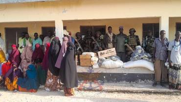 SHARING IN FESTIVITIES: HOOSINGO CAMP IN COMMUNITY OUTREACH