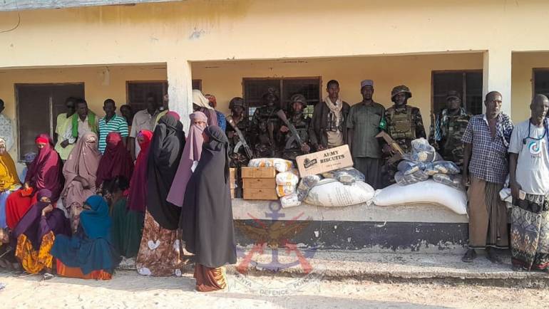 SHARING IN FESTIVITIES: HOOSINGO CAMP IN COMMUNITY OUTREACH 