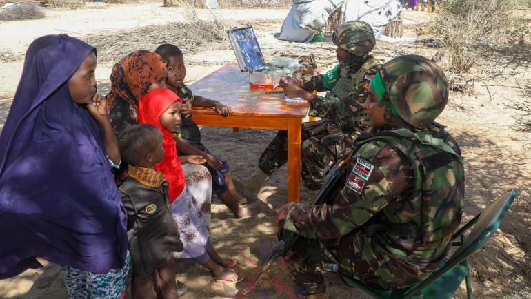 AUSSOM-KDF TROOPS EXTEND COMMUNITY OUTREACH TO KULMIS & TUULO XUBI