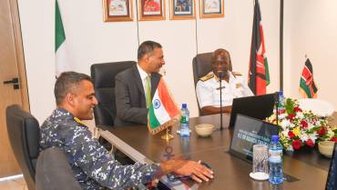 COMD KN HOSTS INDIAN HIGH COMMISSIONER