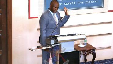 NDU-K VICE-CHANCELLOR IN LECTURE OF OPPORTUNITY AT NDC