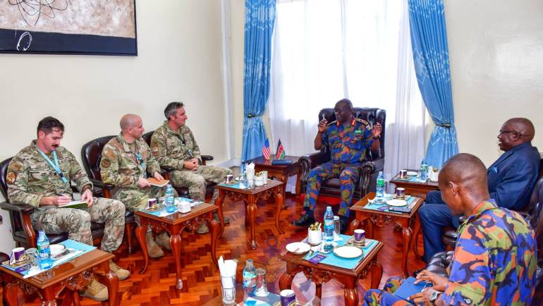 COMD KAF BRIEFED ON UPCOMING EXERCISE