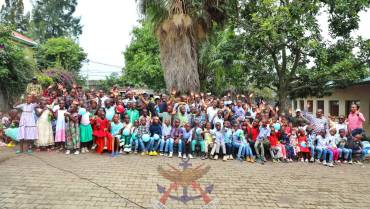 RENEWED HOPE AS KENSIG TROOPS ENGAGE CHILDREN AT MAMA KABILA ORPHANAGE IN GOMA