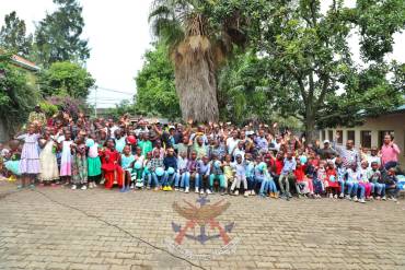 RENEWED HOPE AS KENSIG TROOPS ENGAGE CHILDREN AT MAMA KABILA ORPHANAGE IN GOMA