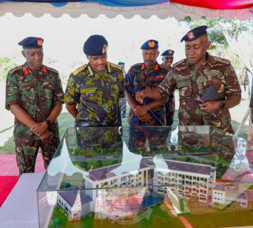 CDF OFFICIATES GROUNDBREAKING CEREMONY FOR KDF OFFICERS’ ACCOMMODATION FACILITY
