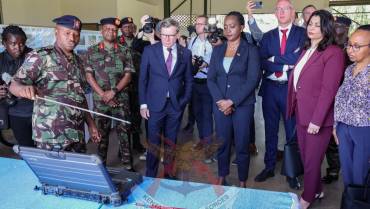 CS DEFENCE HOSTS GERMANY FEDERAL MINISTER FOR FOREIGN AFFAIRS