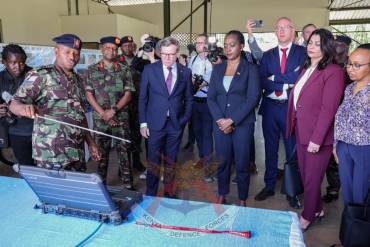 CS DEFENCE HOSTS GERMANY FEDERAL MINISTER FOR FOREIGN AFFAIRS