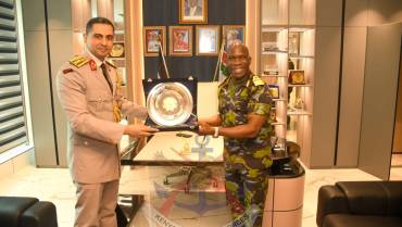 COMMANDER KENYA NAVY HOSTS EGYPT DEFENCE ATTACHÉ