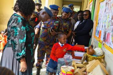 BASE COMMANDER MOI AIR BASE CONDUCTS VISITS TO BASE SCHOOLS