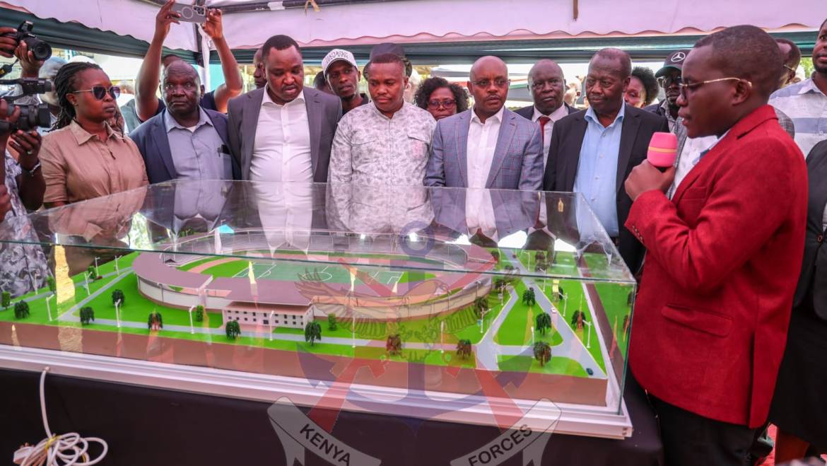 PS DEFENCE LAUNCHES CONSTRUCTION OF 10,000 SEATER KABARNET STADIUM