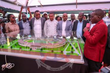 PS DEFENCE LAUNCHES CONSTRUCTION OF 10,000 SEATER KABARNET STADIUM
