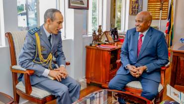 CDF HOSTS DEFENCE ATTACHÉ