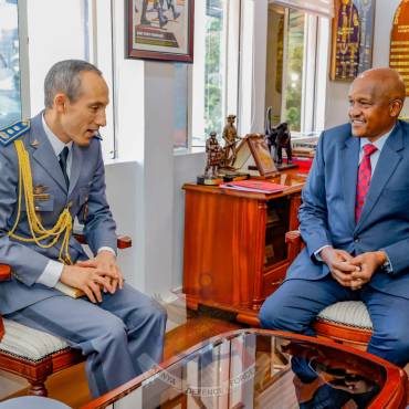 CDF HOSTS DEFENCE ATTACHÉ