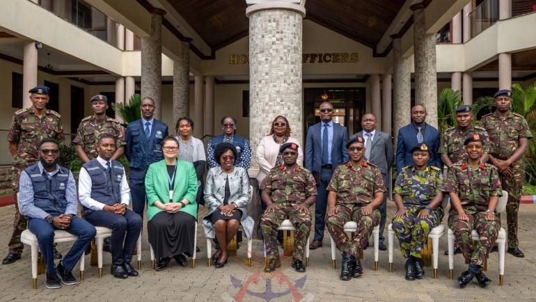 KDF EMERGENCY MEDICAL TEAM CORE MANAGEMENT TRAINING COMMENCES