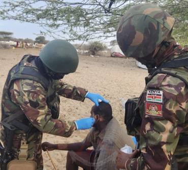 KDF ENHANCES SECURITY AND COMMUNITY SUPPORT IN RUQA, GARISSA COUNTY