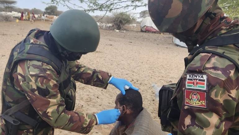 KDF ENHANCES SECURITY AND COMMUNITY SUPPORT IN RUQA, GARISSA COUNTY