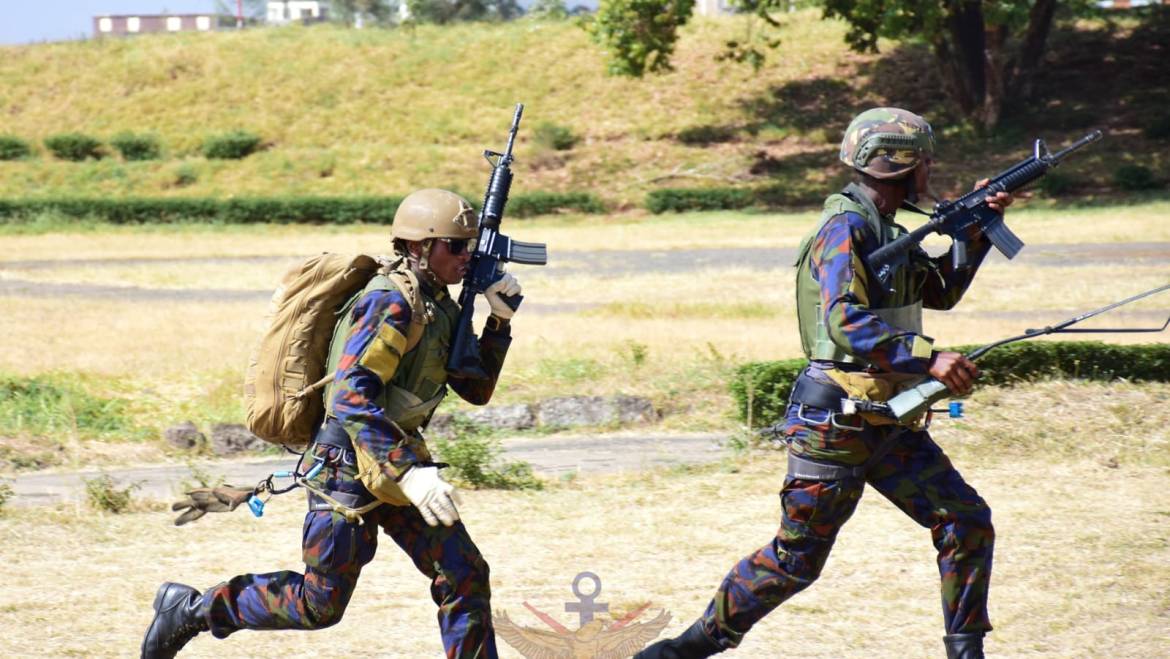 KAF GRADUATES NEW PARARESCUE JUMPERS