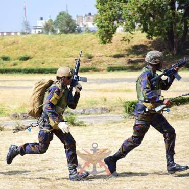 KAF GRADUATES NEW PARARESCUE JUMPERS