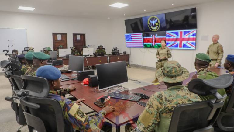 KDF AND PARTNER FORCES STRENGTHEN COOPERATION