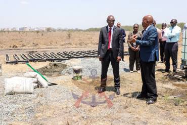 DEFMIS HQ CONSTRUCTION SITE VISIT IN EMBAKASI MARKS KEY PROJECT MILESTONE