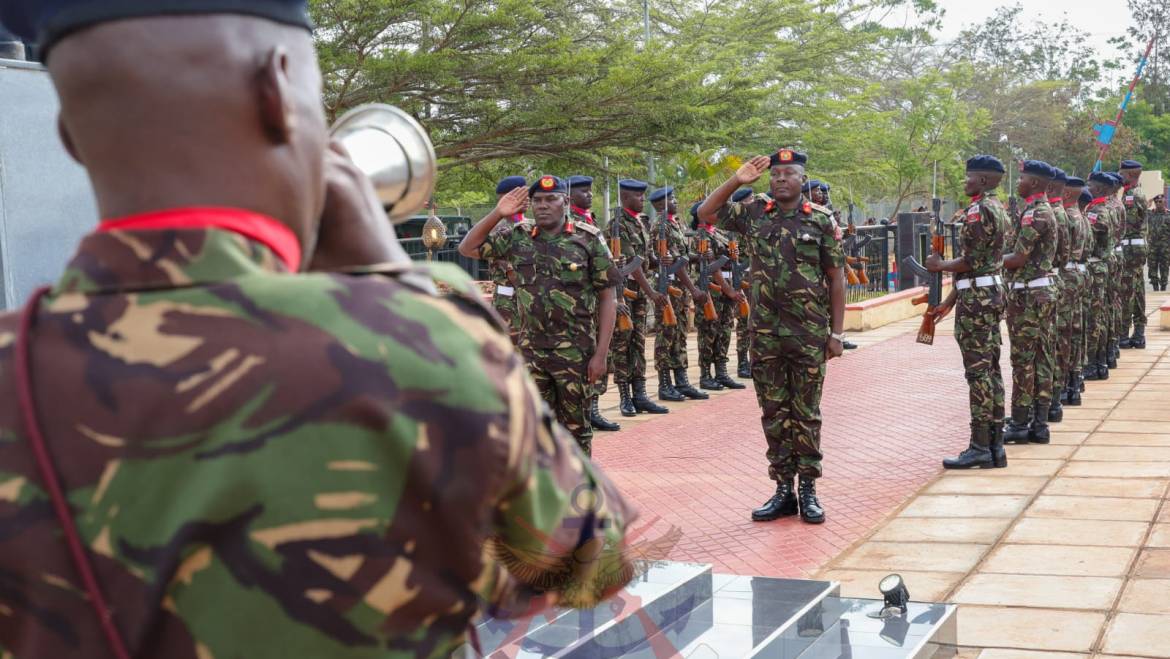 COMMANDER KENYA ARMY REAFFIRMS COMMITMENT TO TROOP WELFARE AND COMBAT READINESS