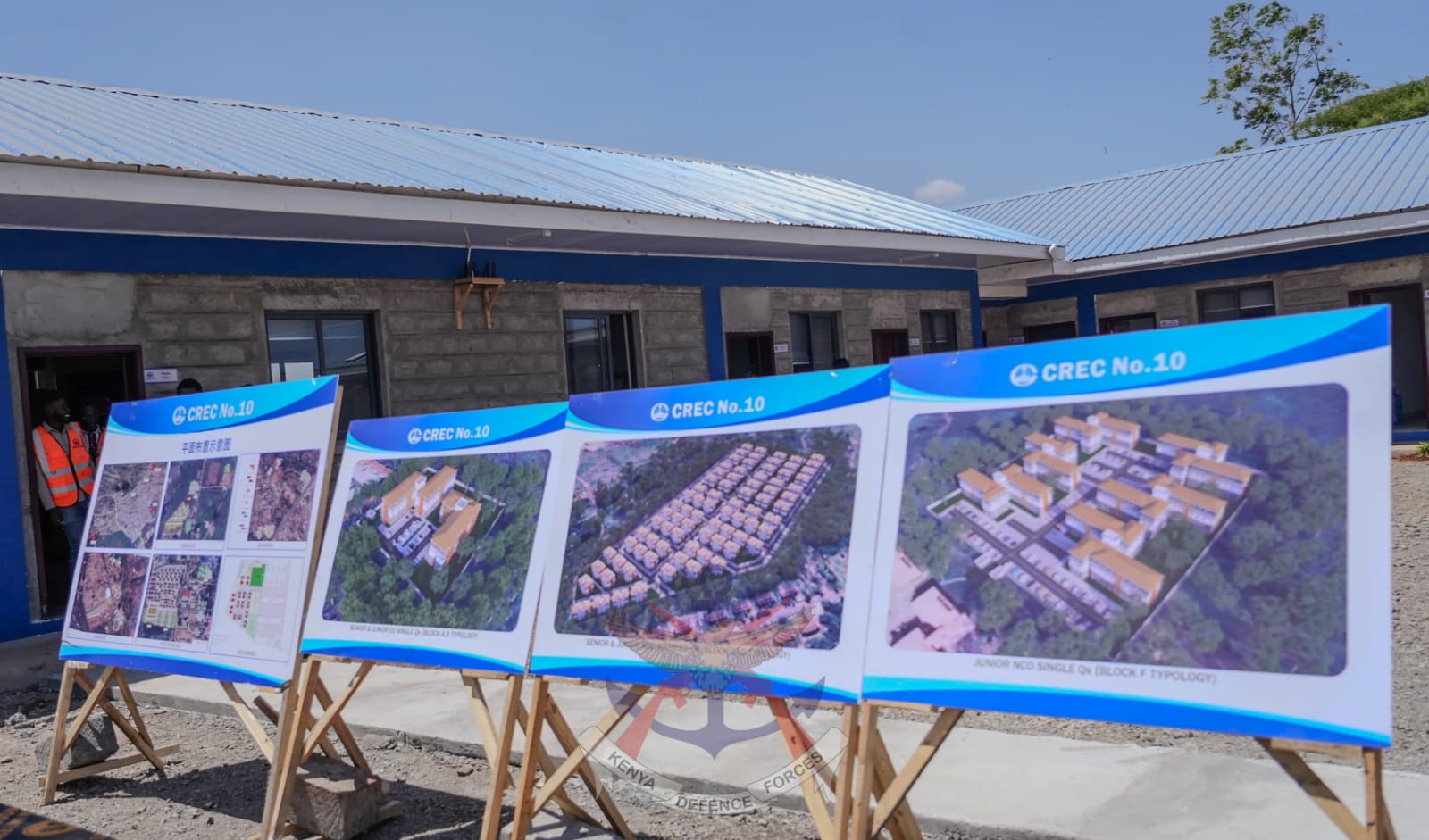 DEFENCE PRINCIPAL SECRETARY INSPECTS KDF AFFORDABLE HOUSING PROJECT AT DEFENCE PRINCIPAL SECRETARY INSPECTS KDF AFFORDABLE HOUSING PROJECT AT