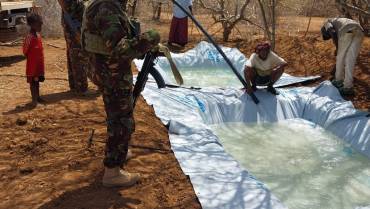 KDF DELIVERS WATER TO ELEMA SETTLEMENT IN WAJIR