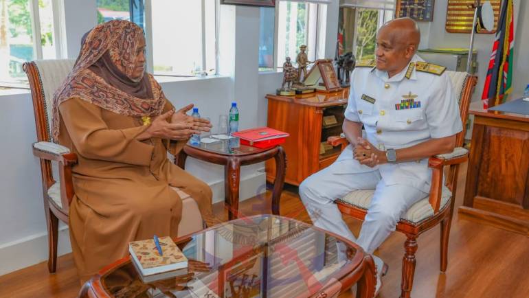 KENYATTA UNIVERSITY HOSPITAL CEO PAYS COURTESY CALL ON CDF