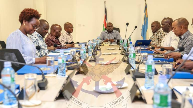 VCDF CHAIRS 17TH BOARD MEETING OF THE KENYA SHIPYARDS LIMITED IN MOMBASA