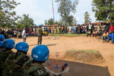 KENYAN PEACEKEEPERS AND MANTUMBI LOCALS DIALOGUE TO MITIGATE INSECURITY