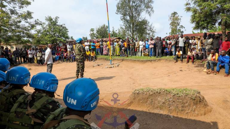KENYAN PEACEKEEPERS AND MANTUMBI LOCALS DIALOGUE TO MITIGATE INSECURITY