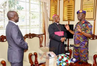 COMMANDER KENYA AIR FORCE HOSTS MILITARY ORDINARIATE BISHOP AND DEFENCE ATTACHÉS 