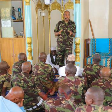 KDF MUSLIMS USHER IN THE HOLY MONTH OF RAMADAN