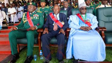 LT GEN (RTD) DANIEL OPANDE HONORED IN SIERRA LEONE