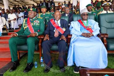 LT GEN (RTD) DANIEL OPANDE HONORED IN SIERRA LEONE 