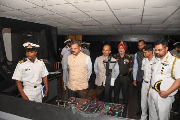 INDIAN DELEGATION PAYS A COURTESY CALL TO COMMANDER KENYA NAVY