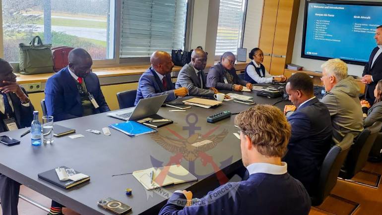 COMMANDER KENYA AIR FORCE ADVANCES GLOBAL DEFENCE DIPLOMACY AND CAPACITY BUILDING DURING STRATEGIC VISIT TO GERMANY