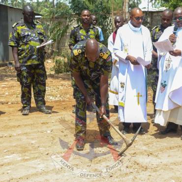 KNB MTONGWE HOSTS GROUNDBREAKING CEREMONY FOR ANGLICAN CHURCH