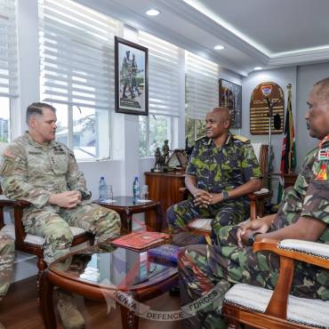 KDF AND USAFRICOM REAFFIRM DEFENCE COOPERATION