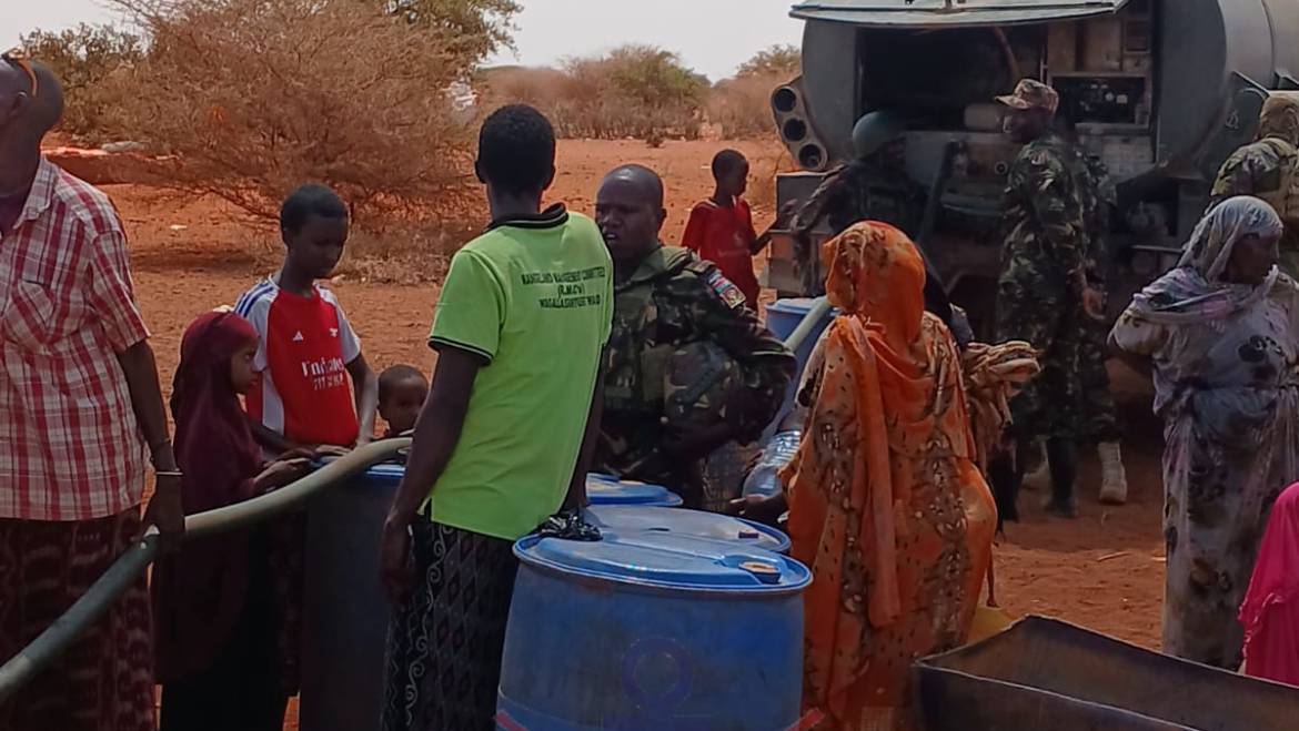 KDF DELIVERS EMERGENCY WATER SUPPLIES TO BOJIYARE RESIDENTS
