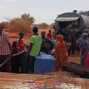 KDF DELIVERS EMERGENCY WATER SUPPLIES TO BOJIYARE RESIDENTS