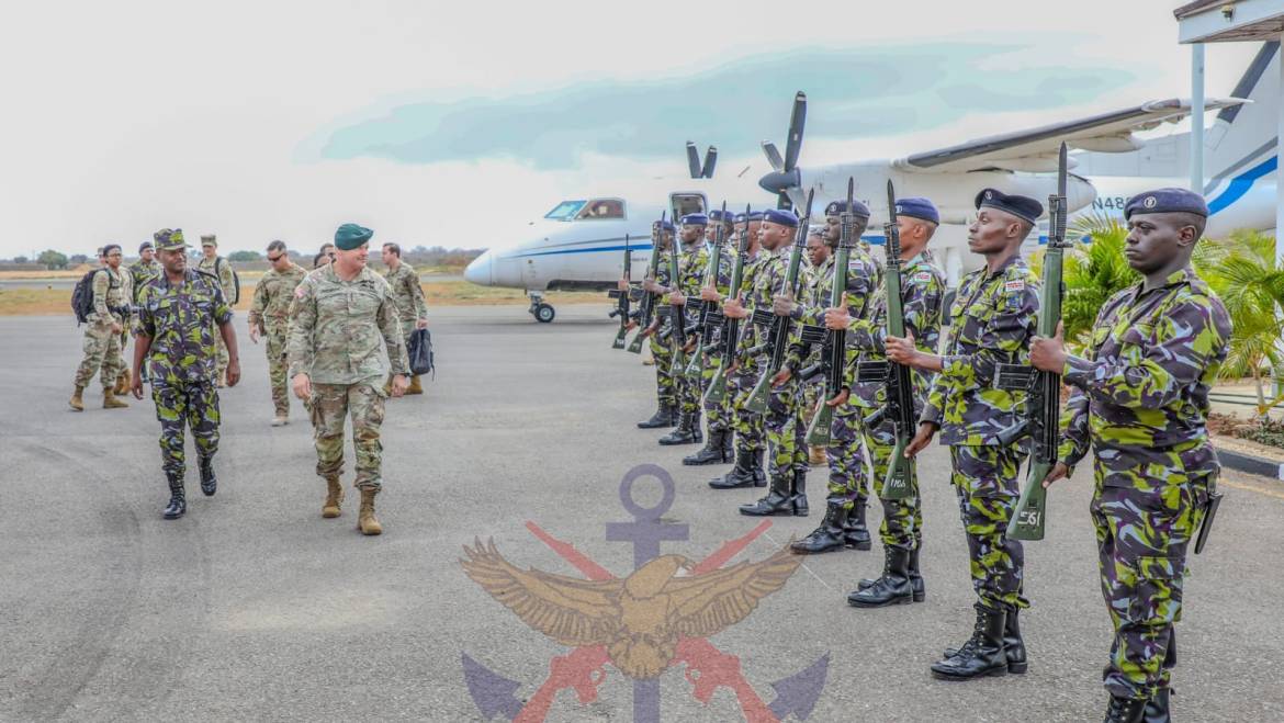 USAFRICOM DEPUTY COMMANDER PAYS COURTESY VISIT TO KENYA NAVY BASE MANDA