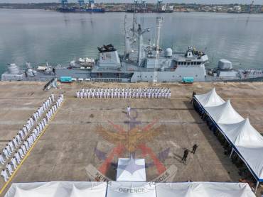 COMMANDER KENYA NAVY FLAGS OFF EX-JITEGEMEE XXVII AND LAUNCHES REGIONAL OPERATION BAHARI MOJA