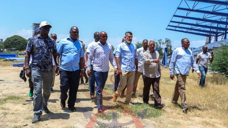 DEFENCE AND SPORTS MINISTRIES MOVE TO FAST TRACK COMPLETION OF MOMBASA STADIUM