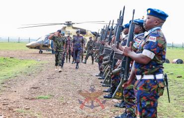 CDF VISITS NAROK BASE