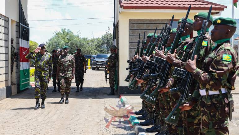 CDF VISITS GILGIL MILITARY BASES AND INSTALLATIONS, INSPECTS KEY FACILITIES